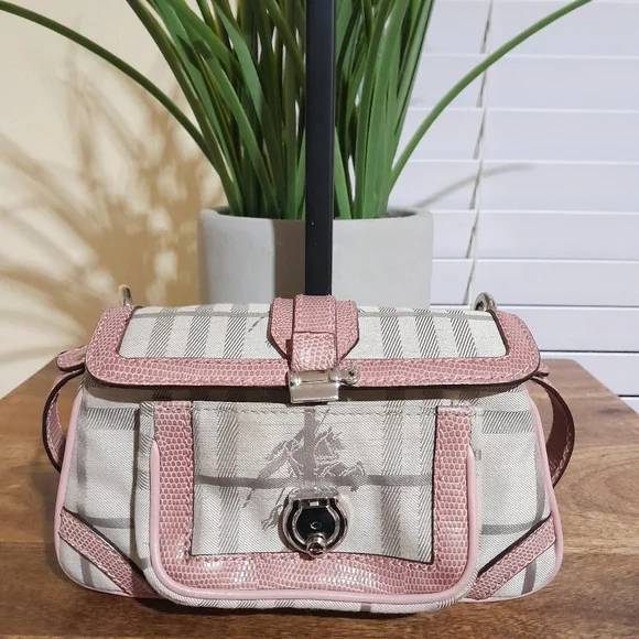 Burberry Knight Insigna Mini Purse AS IS VIEW DESCRIPTION + PICS - Picture 1 of 14